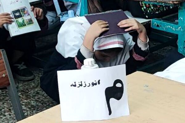 تمرین ایمنی و مقابله با بحران زلزله در مدرسه هدی۱