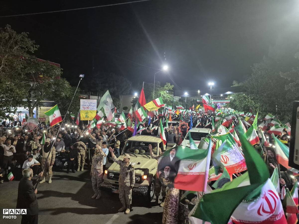رزمایش دختران جان فدای ایران در گناباد