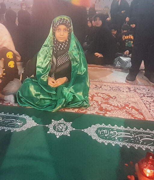 مراسم عزاداری سالروز شهادت حضرت رقیه(س) در قم
