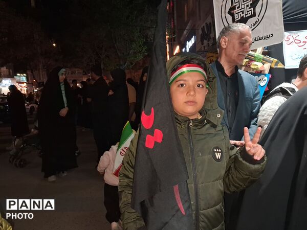 موکب فرهنگی دبیرستان نمونه وکیلی ۱۰ در حسینیه فضل نیشابور