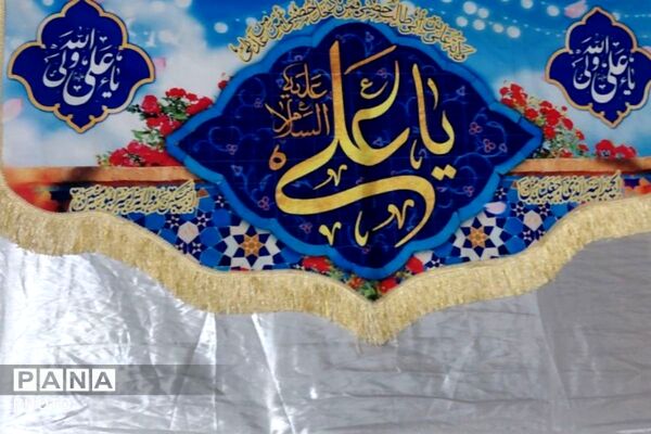 نوجوانان،خادمان جشن ولایت در مسجد جامع صاحب الزمان عج کاووسیه