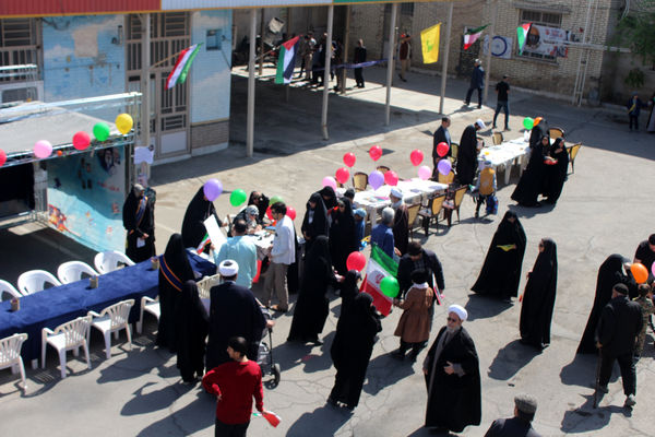 جلوه هایی شکوهمند از راهپیمایی روز جهانی قدس در قم