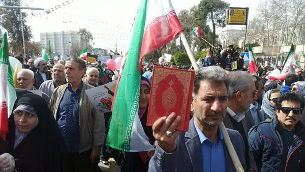 راهپیمایی 22 بهمن در شیراز برنامه دشمن را برچید