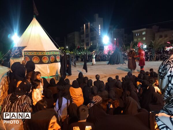 خیمه های سوخته در شام غریبان
