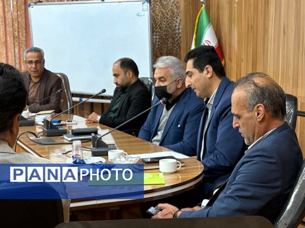 جلسه هماهنگی بازدید سرگروه‌های آموزشی استان از مدارس شهرستان بن 