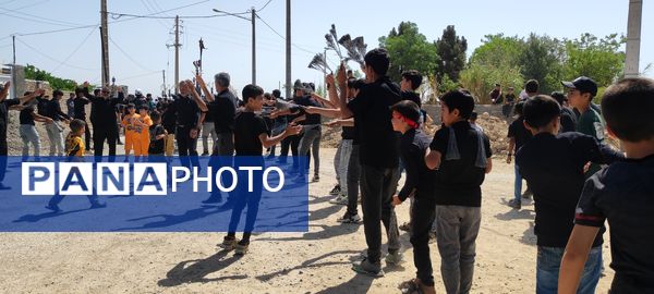 عاشورای حسینی در روستای حسین آباد شیروان