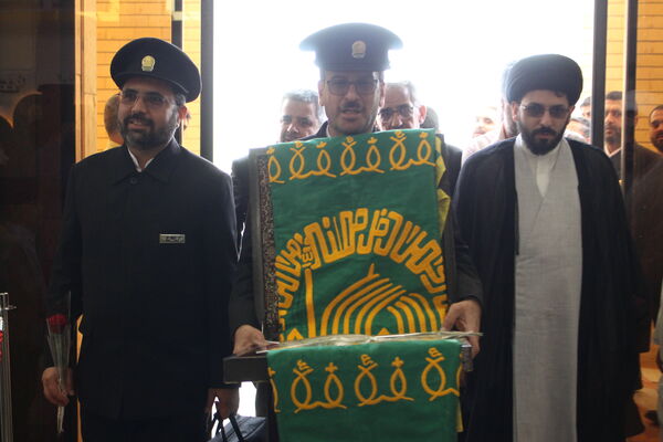 استقبال از خادمین رضوی در یزد