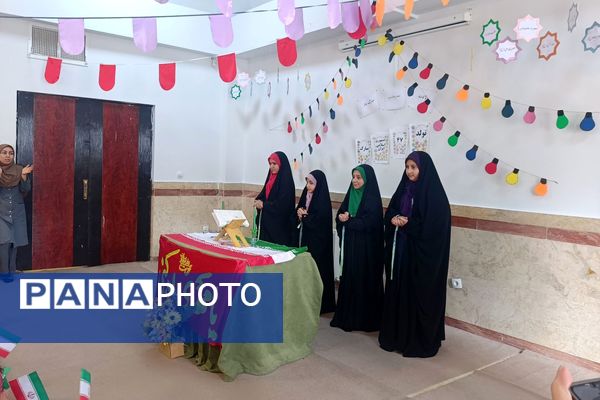 جشن نیمه شعبان در مدرسه شهید اسماعیلی عقدا پردیس 