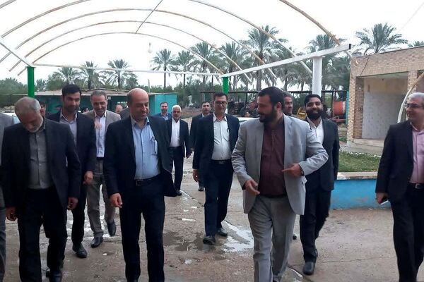 بازدید معاون متوسطه وزارت آموزش و پرورش از هنرستان کشاورزی شهید باهنر سعدآباد