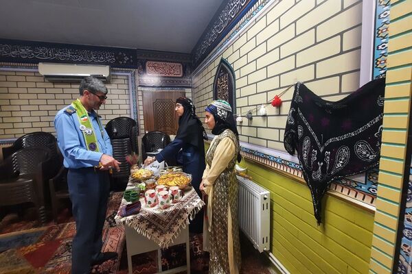 بازید تشکیلاتی از مدرسه عفت آهنگری ناحیه یک شهرری