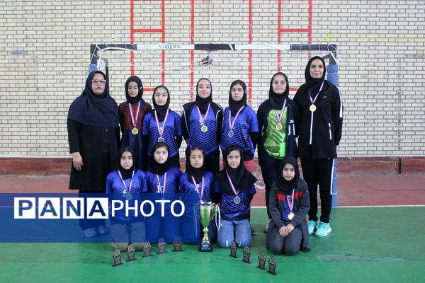 تیم فوتسال دانش‌آموزان دختر شهرستان دشتی قهرمان استان بوشهر