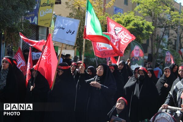 تجمع بزرگ جانفدایان ایران در فاروج