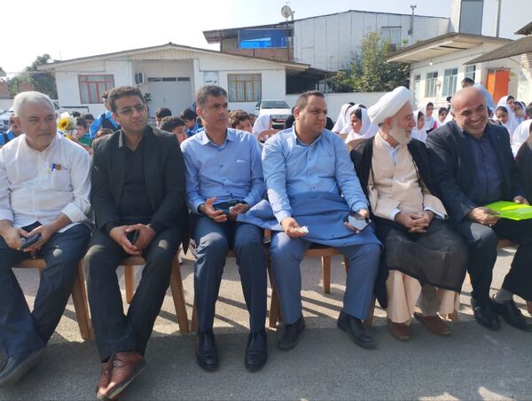مانور بازگشایی مدارس در میاندورود