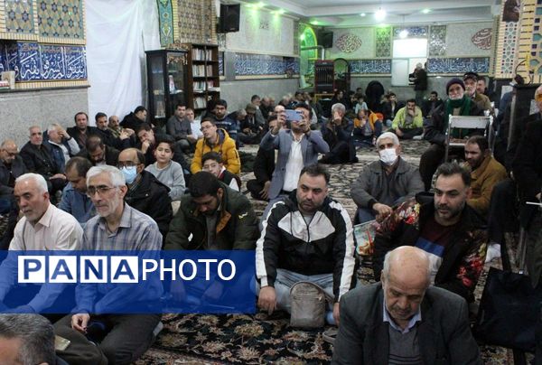 مراسم جشن نیمه شعبان در مسجد جامع حضرت ابوالفضل(ع)