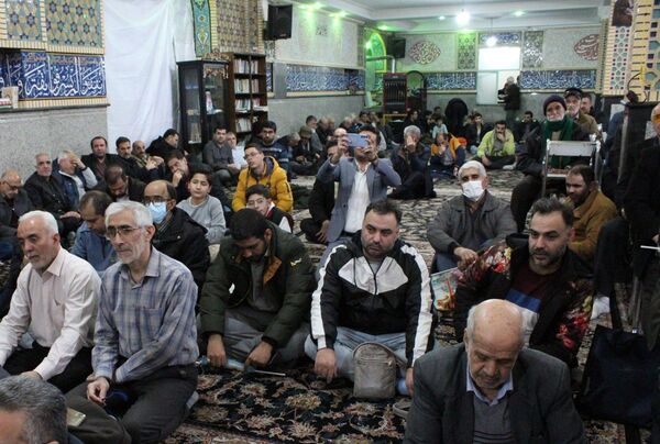 مراسم جشن نیمه شعبان در مسجد جامع حضرت ابوالفضل(ع)