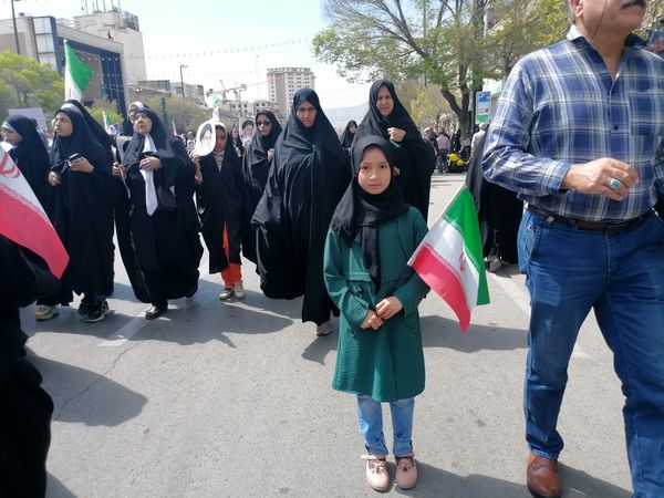 راهپیمایی روز قدس در مشهد مقدس