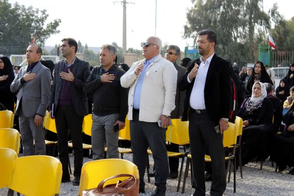 مراسم گرامیداشت اربعین شهید گمنام در گچساران