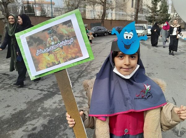 برگزاری طرح ایمنی  و سلامت با پویش نه به تصادف در مدرسه دختران شاخص 