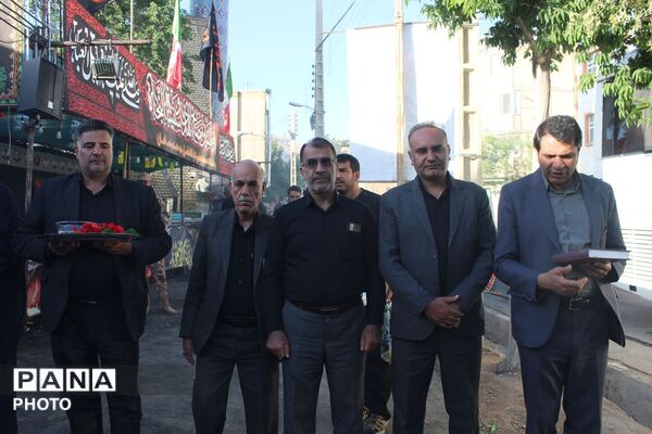 بدرقه‌ آقای شهید ایران در تهران و قم