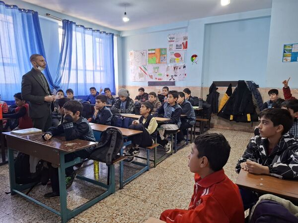 برگزاری کارگاه محیط زیست در دبستان بهمنش شهرستان قدس