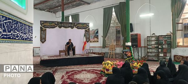 برگزاری مراسم تشییع نمادین امام رضا(ع)در امامزاده سید محمد(ع) کاشمر
