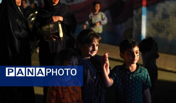 جشن خیابانی ولادت امام حسین (ع) در شهرستان ورامین