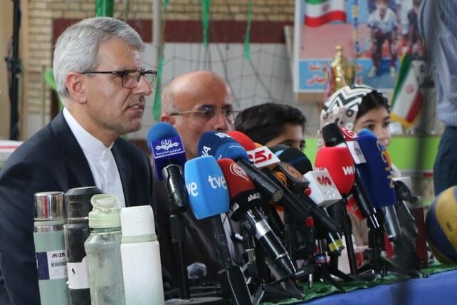 نشست خبری سخنگوی وزارت امور خارجه در لامرد