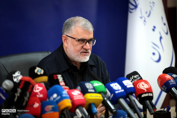 نشست خبری استاندار تهران