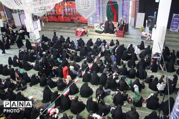 مراسم شیرخوارگان حسینی در منطقه پردیس