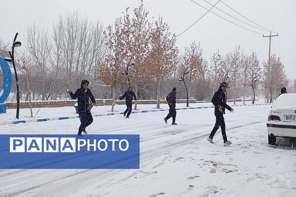 یک قدم مانده به زمستان طبیعت شهر بار کاملاً زمستانی شد