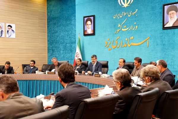 اولین نشست خبری استاندار یزد 