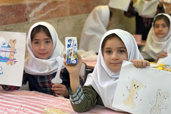 روز جهانی پوکی استخوان در مدارس شهرستان ملارد