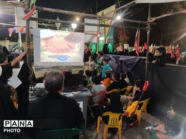 برپایی غرفه کودک در تجمعات شهرستان کاشمر