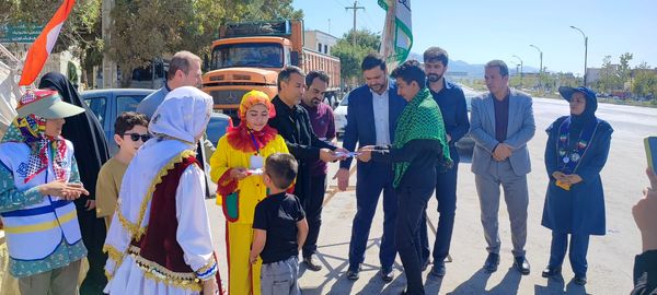 برپایی موکب سازمان دانش‌آموزی در شهرستان سملقان