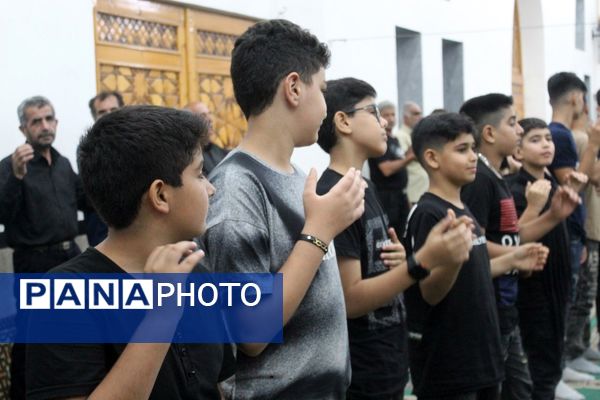 سوگواره عاشورایی احلی من العسل در گلوگاه 