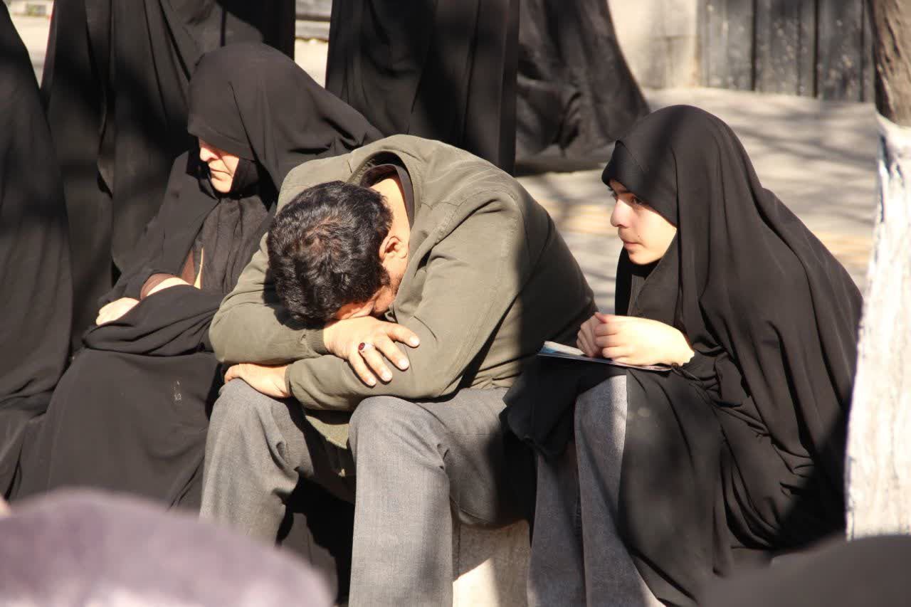 مردم فلارد در سوگ رهبر شهید 