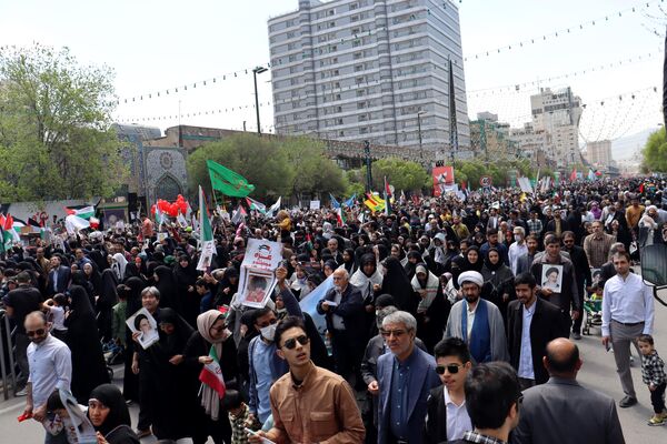 راهپیمایی روز قدس در مشهد مقدس