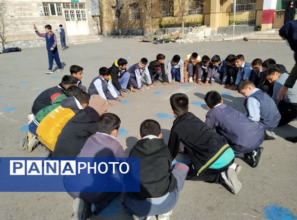 مانور سراسری زلزله در رضویه