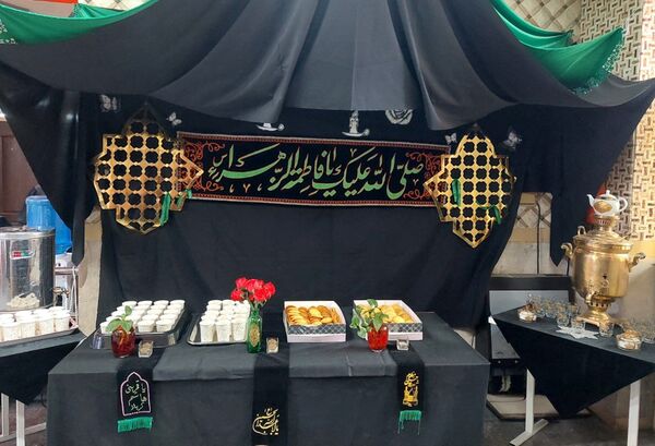 وقتی دبیرستان شهید همت بوی غربت حضرت مادر گرفت