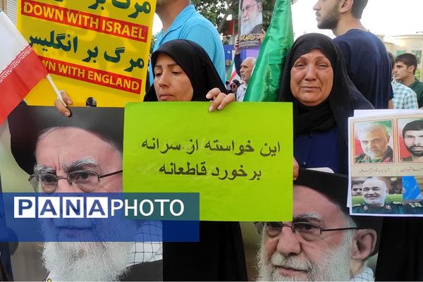 مردم شیراز باری دیگر به صحنه آمدند  و وعده صادق ۳ و عید غدیرخم را جشن گرفتند