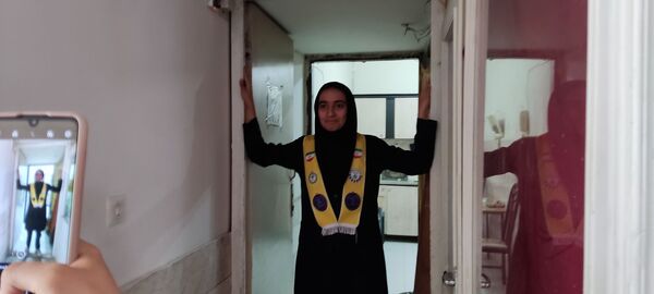 مانور زلزله در دبیرستان هاشمی نژاد