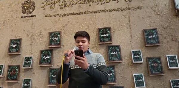نوجوانان فاطمی از دبیرستان تا مسجد جامع