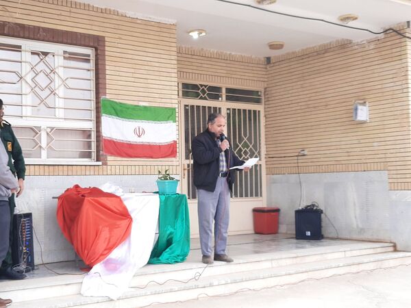 مردم ناغان در۲۲بهمن یکصدا شدند 