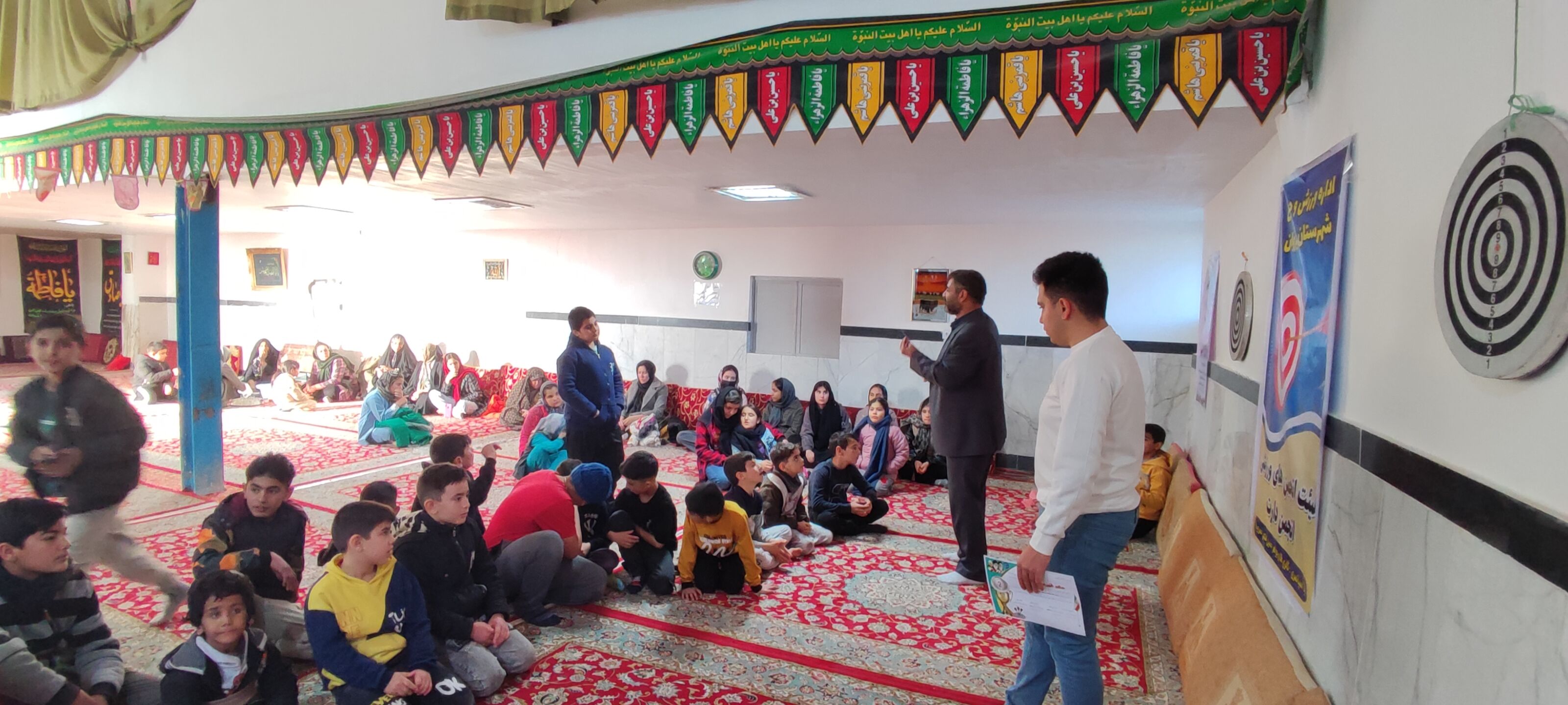 برگزاری مسابقات استعدادیابی دارت در روستای تنسوان شیروان