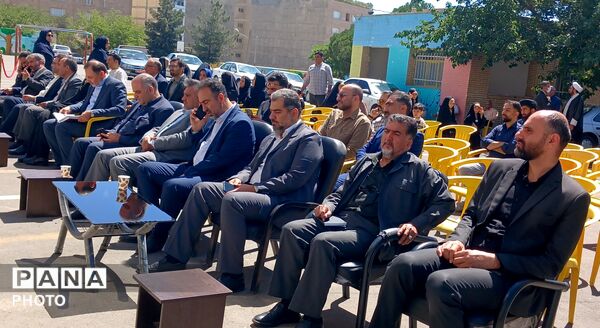 افتتاح طرح شهید عجمیان در دبستان شهدای گمنام استان البرز