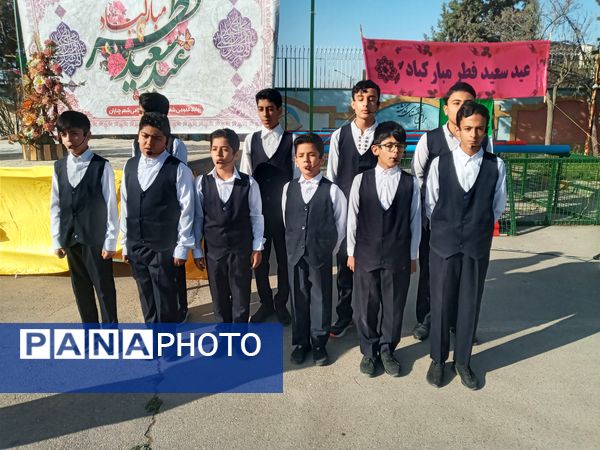 اقامه نماز عید فطر در شهرستان چناران