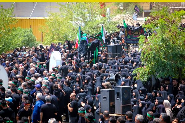 برگزاری مراسم ملی وداع نخل‌های روستاهای علوی و خاوه اردهال