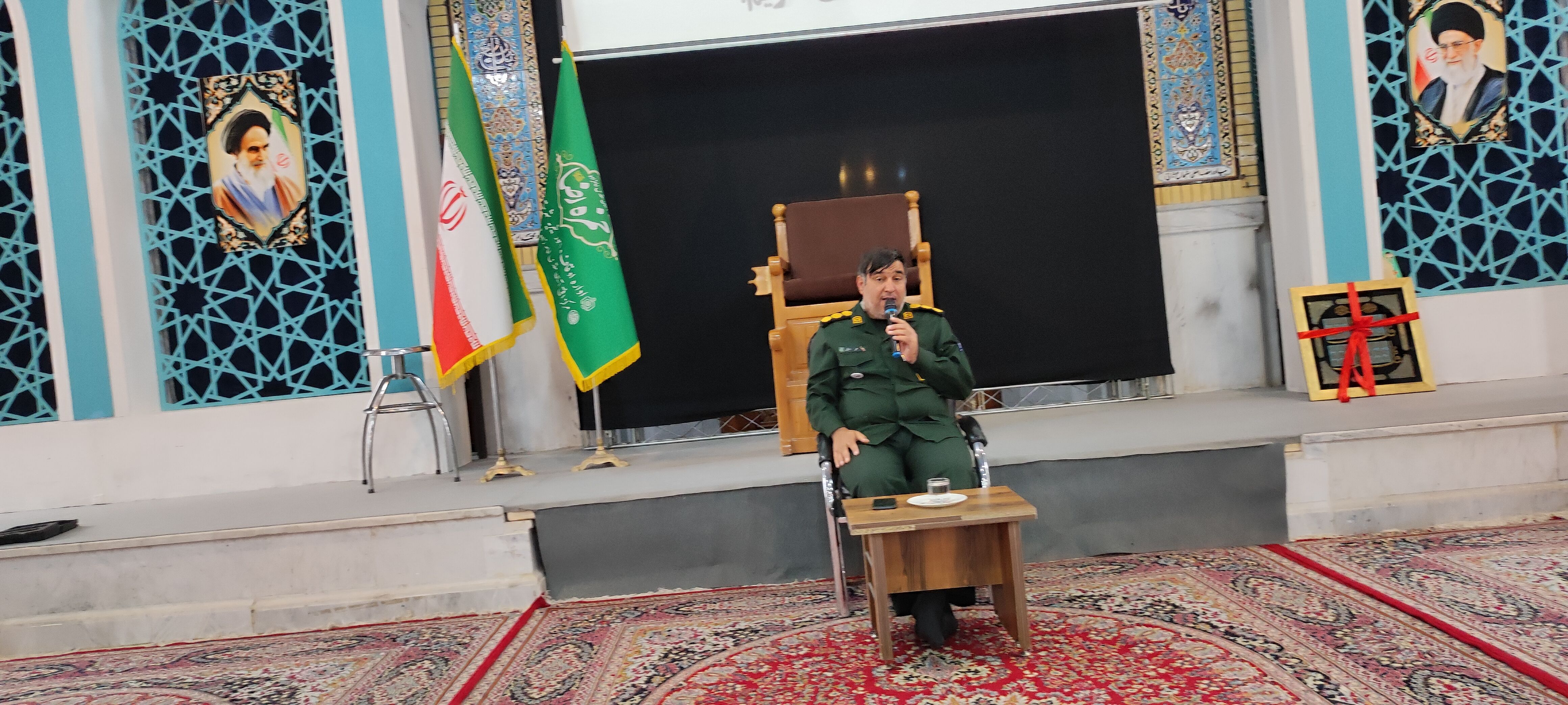 تقدیر از فرماندهان خواهر و برادر بسیجی شیروان