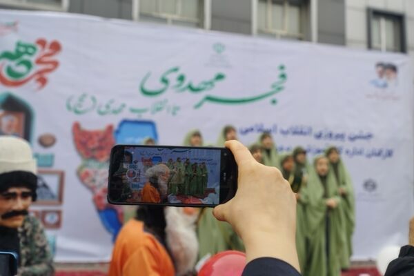 تجلی حضور باشکوه مردم در راهپیمایی ۲۲ بهمن 