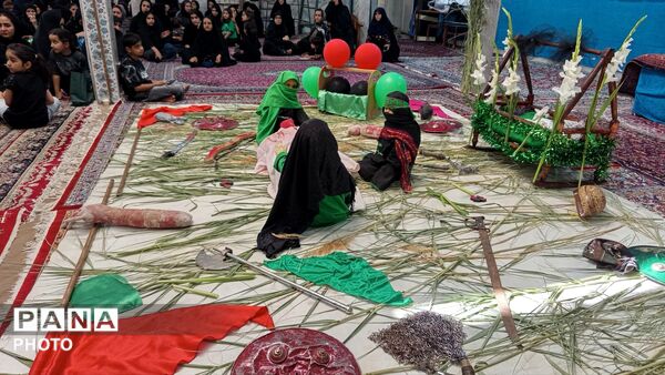 طنین «لبیک یا حسین» از گهواره‌های عشق
